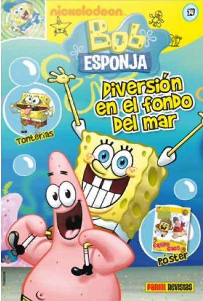 Bob Esponja Panini Revistas Ficha De N Mero En Tebeosfera