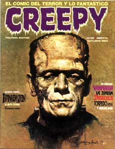 Creepy #40, con portada de Sanjulin