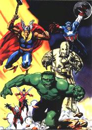 The Avengers, por Tim Hildebrandt