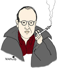 Caricatura de Al Lmrabet, por Khalid