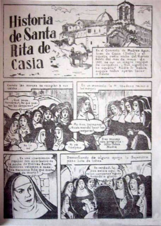 SANTA RITA, CALENDARIO MISIONAL (1957, SANTA RITA Y EL PUEBLO CRISTIANO