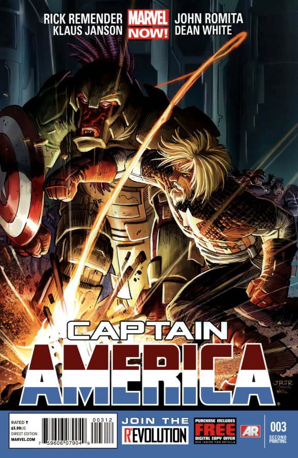 Capitan America 2018 Panini De Rick Remender 1 Ficha De Número En Tebeosfera