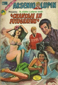 TESORO de Cuentos Clasicos #171 Arsenio Lupin, Asaltabancos, Novaro Comic  1971