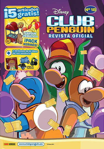 CLUB PENGUIN (2012, PANINI REVISTAS) 18 - Ficha de número en Tebeosfera