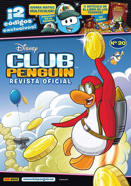 Club Penguin 2012 Panini Revistas 20 Ficha De Número En Tebeosfera