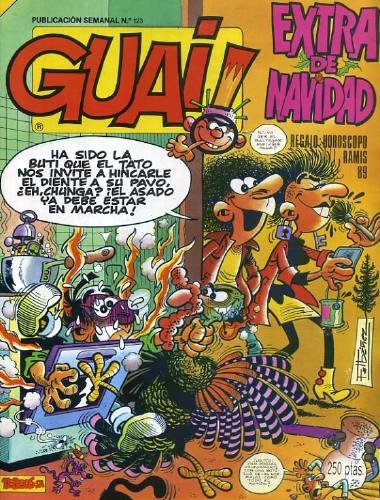 GUAI (1986, JUNIOR / B) 123 - Ficha De Número En Tebeosfera