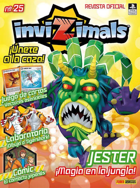 Invizimals 2011 Panini Revistas 25 Ficha De Número En Tebeosfera