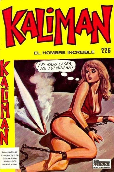 Kaliman El Hombre Increible Cinco Ficha De N Mero En