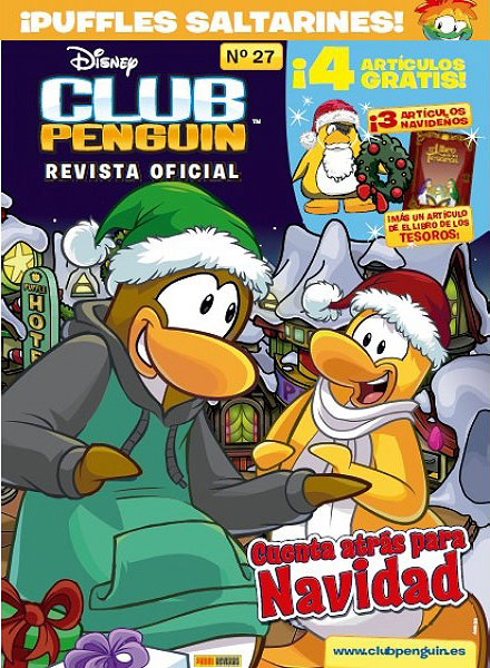 Club Penguin 2012 Panini Revistas 27 Ficha De Número En Tebeosfera