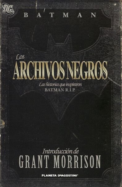 BATMAN (2010, PLANETA-DEAGOSTINI) -LOS ARCHIVOS NEGROS- - Ficha de número  en Tebeosfera