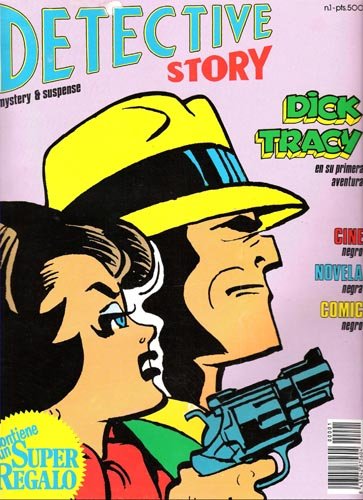 DETECTIVE STORY. DICK TRACY (1989, NEW COMIC) 1 - Ficha de número en