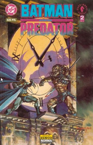 BATMAN (1992, ZINCO) -VS PREDATOR- 2 - Ficha de número en Tebeosfera