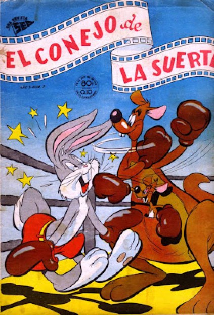 Bugs Bunny 1950 Sea Novaro El Conejo De La Suerte 2 Ficha De Número En Tebeosfera