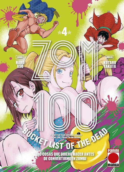 Zom 100 2021 Panini Manga 4 Ficha De Número En Tebeosfera