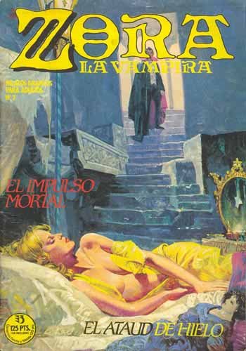 Zora La Vampira 1986 Zinco Edicomic 7 Ficha De Número En Tebeosfera