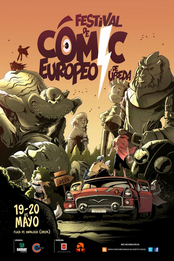 Vi Festival De Cómic Europeo De Úbeda Ficha De Promoción En Tebeosfera