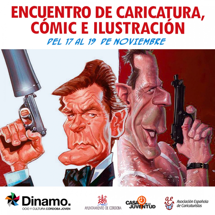 Encuentro De Caricatura Cómic E Ilustración Ficha De Promoción En Tebeosfera 